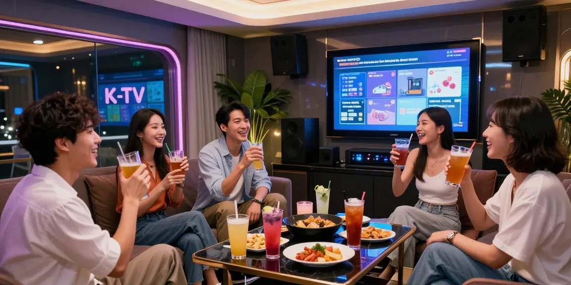 강남구구단에서 친구들과 즐거운 시간을 보내는 고급스러운 분위기의 룸싸롱 장면