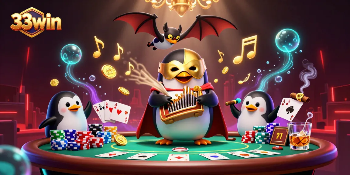 Play and win on 33win while embarking on a thrilling casino adventure filled with gold coins.
