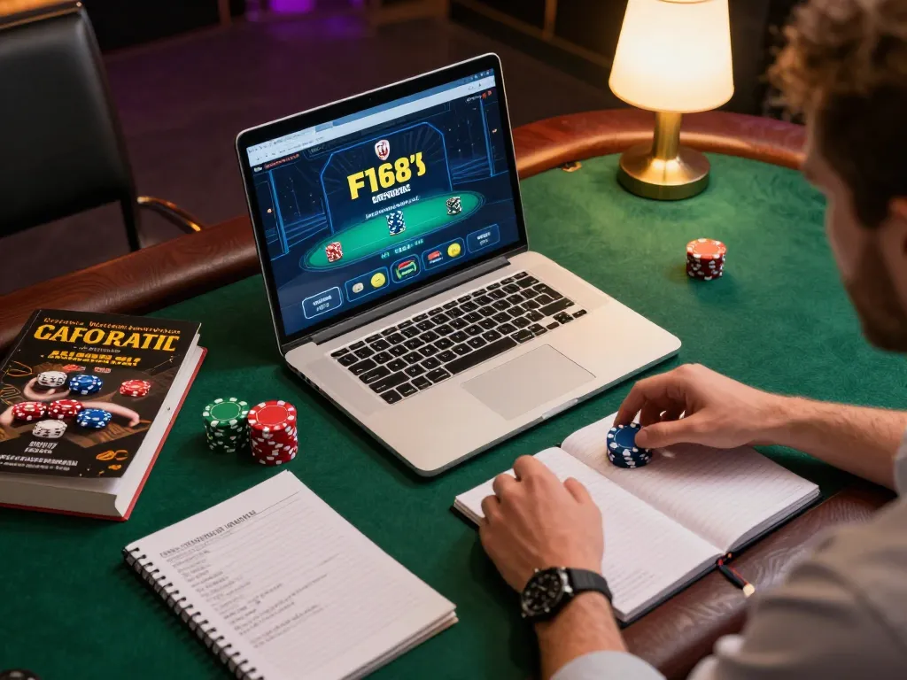 Play online poker with F168 while strategizing for better odds in a comfortable setting