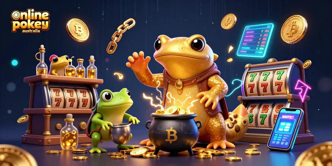 Experience the excitement of online pokies australia with magical elements and golden treasures.