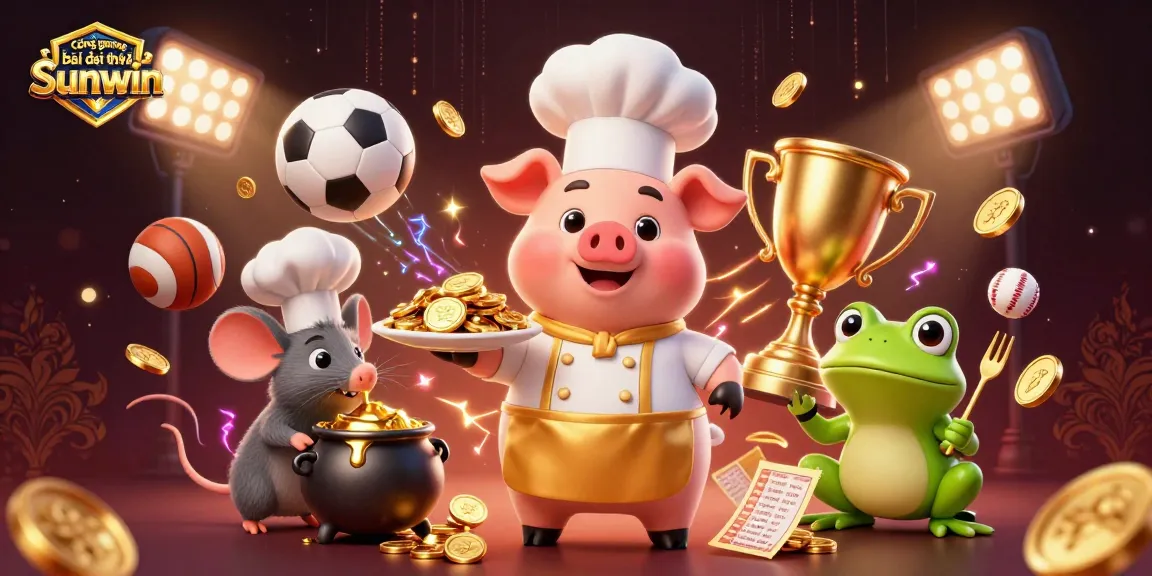 Cổng game bài đổi thưởng Sunwin features exciting gaming with gold coins and dynamic casino elements